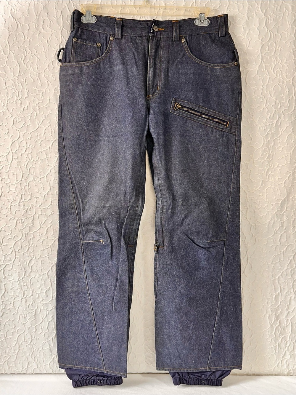 Burton Womens Snowboard Pants Denim Adjust Waist
